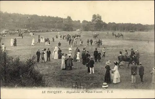 Ak Le Touquet Paris Plage Pas de Calais, Hippodrome du Node Vincent