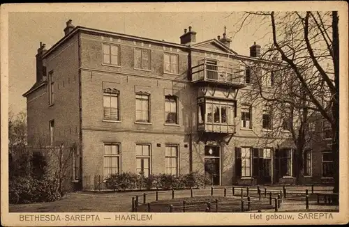 Ak Haarlem Nordholland Niederlande, Bethesda-Sarepta, Het gebouw, Sarepta