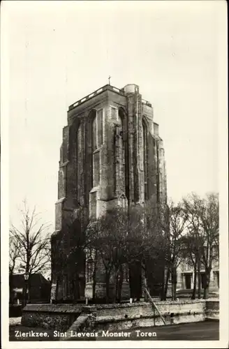 Ak Zierikzee Zeeland, Sint Lievens Monster Toren