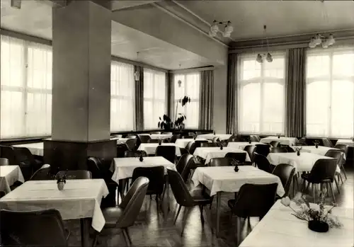 Ak Ostseebad Kühlungsborn, FDGB Erholungsheim Pestalozzi, Saal