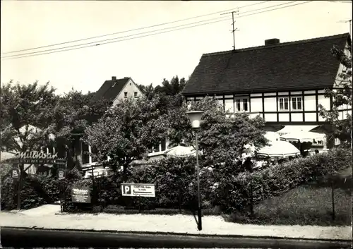 Ak Jonsdorf in der Oberlausitz Sachsen, Milchbar Bennewitz