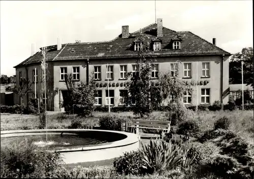 Ak Ronneburg Thüringen, Bergarbeiterclubhaus Karl Marx