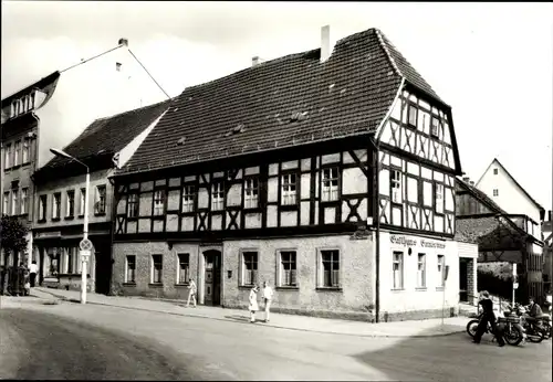 Ak Ronneburg in Thüringen, Gasthaus Gambrinus