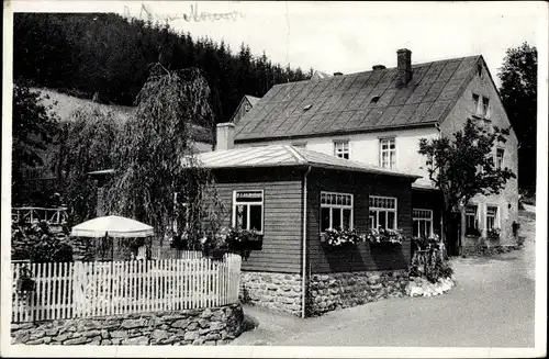 Ak Schindelbach Großrückerswalde im Erzgebirge, Ausflugslokal Schindelbachmühle, Inh. K. Keinert