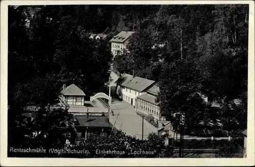 Ak Rentzschmühle Pöhl Vogtland, Einkehrhaus Lochhaus