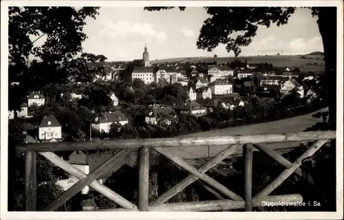 Ak Dippoldiswalde in Sachsen, Panorama