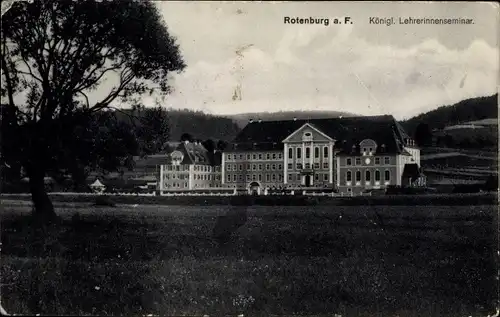 Ak Rotenburg an der Fulda, Königliches Lehrerinnenseminar
