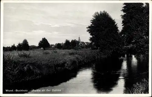 Ak Wendisch Buchholz Märkisch Buchholz, An der Dahme