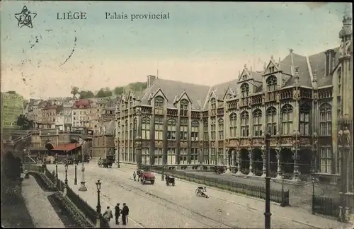 Ak Liège Lüttich Wallonien, Palais provincial