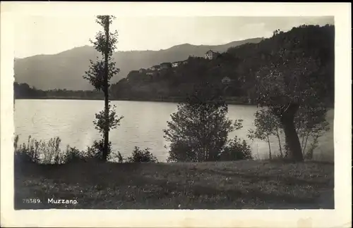 Ak Muzzano Lugano Kanton Tessin Schweiz, Panorama