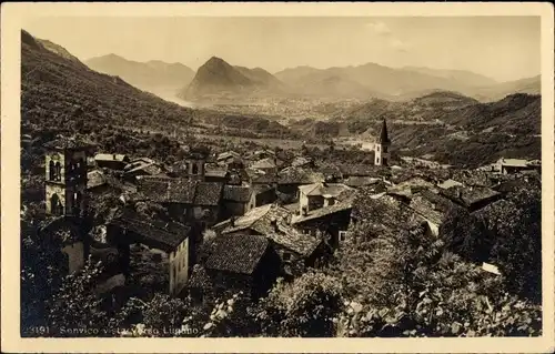 Ak Sonvico Kanton Tessin Schweiz, Panorama