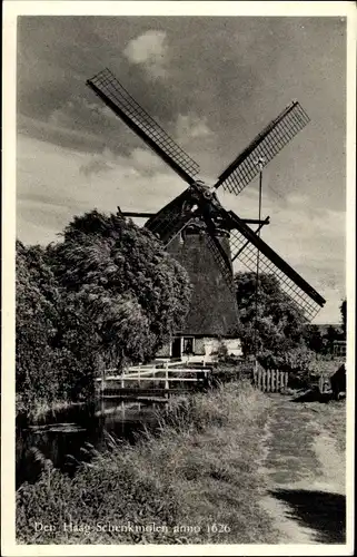 Ak Den Haag Südholland, Schenk-Mühle