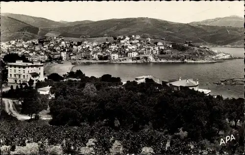 Ak Banyuls sur Mer Pyrénées-Orientales, Vue generale