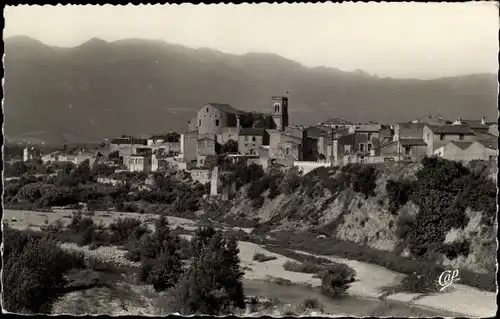 Ak Le Boulou Pyrénées Orientales, Le vieux village et le Tech