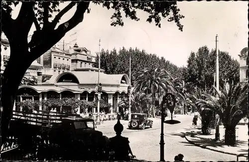 Ak Perpignan Pyrénées Orientales, Le Nouveau Palmarium, Place Arago