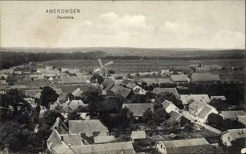 Ak Amerongen Utrecht Niederlande, Panorama