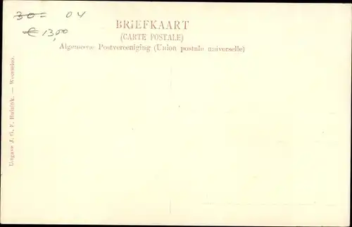 Ak Weerselo Overijssel, Kath. Kerk, Pastorie