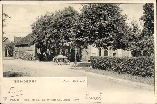 Ak Zenderen Overijssel, Cafe Haarhuis