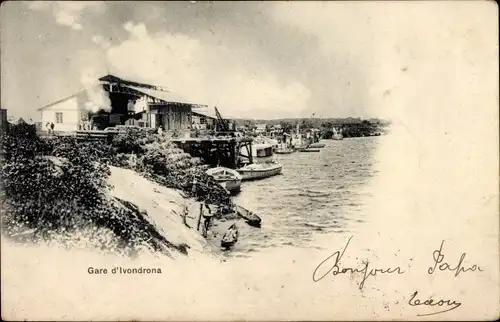 Ak Ivondrona Madagaskar, Gare, Hafenpartie, Boote