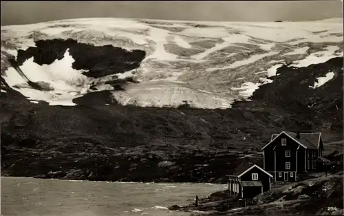 Ak Norwegen, Djupvasshytten, Gletscher