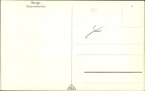 Ak Norwegen, Djupvasshytten, Gletscher