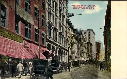 Ak Boston Massachusetts USA, Washington Street
