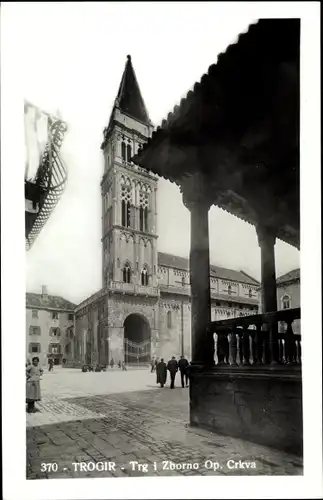 Ak Trogir Kroatien, Kirche