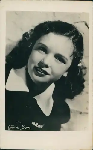 Ak Schauspielerin Gloria Jean, Portrait