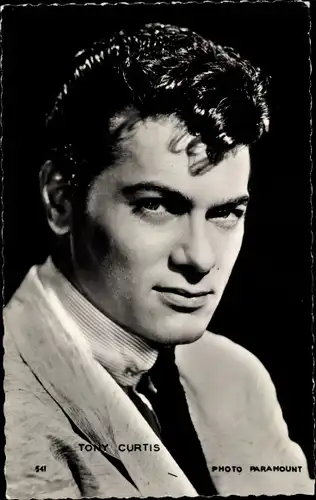 Ak Schauspieler Tony Curtis, Portrait