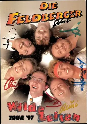 Ak Band Feldberger, Portrait, Tour 1997, Autogramme