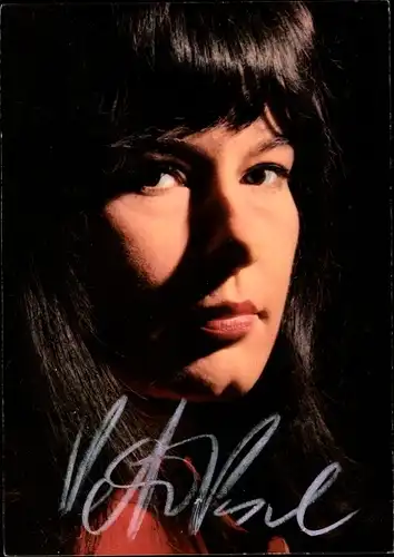 Ak Moderatorin und Sängerin Petra Pascal, Portrait, Autogramm