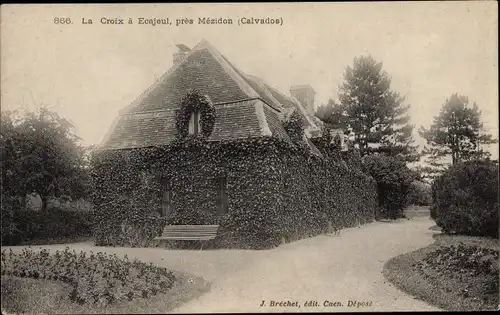 Ak Mézidon Calvados, La Croix a Ecajeul