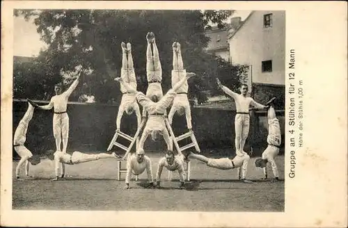 50 alte Ak Artisten, Sammlung Hoffmanns Gruppenstellungen, Kunstverlag Hoffmann, Magdeburg