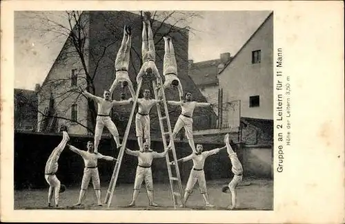 50 alte Ak Artisten, Sammlung Hoffmanns Gruppenstellungen, Kunstverlag Hoffmann, Magdeburg