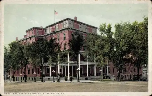Ak Burlington Vermont Vereinigte Staaten, The Van Ness House