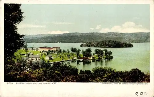 Ak Vermont Vereinigte Staaten, Lake Bomoseen, Prospect House