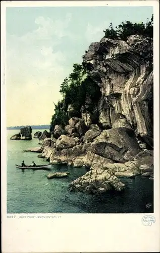 Ak Burlington Vermont Vereinigte Staaten, Rock Point