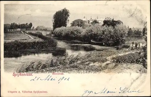 Ak Spijkenisse Südholland, Boezem