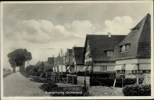 Ak Dirksland Südholland, Boezenweg