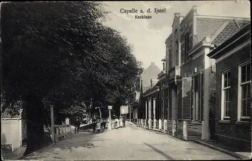 Ak Capelle aan den IJssel Südholland, Kerklaan