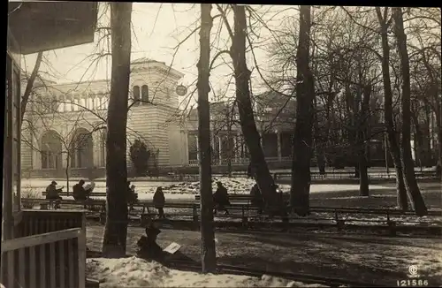 Ak Kislowodsk Russland, Straßenpartie, Winter