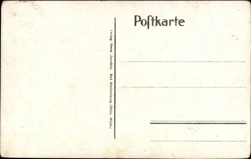 Ak Bad Blankenburg in Thüringen, Schwarzatal, Sanatorium am Goldberg