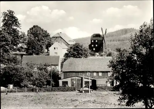 Ak Kottmarsdorf Kottmar in der Oberlausitz, Windmühle