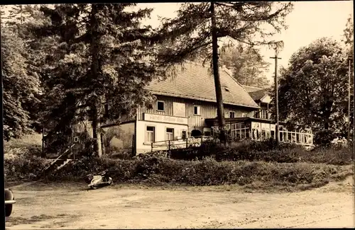 Ak Hain Hayn Oybin Oberlausitz, Zittauer Gebirge, Kurhotel Forsthaus Hain