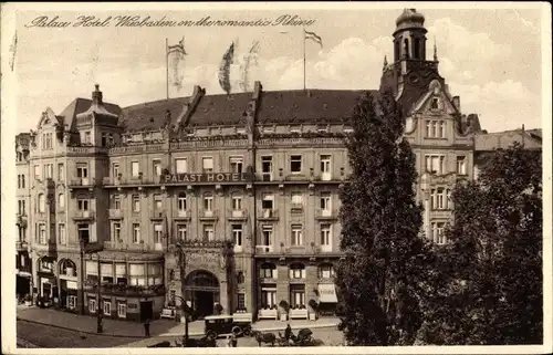 Ak Wiesbaden in Hessen, Palast Hotel