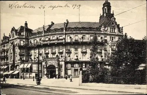 Ak Wiesbaden in Hessen, Palast-Hotel