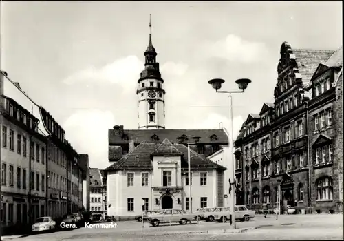 Ak Gera in Thüringen, Kornmarkt