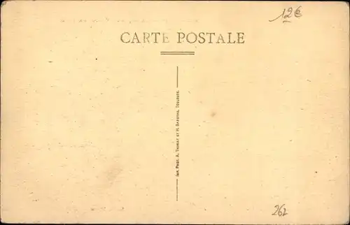 Ak Creil-Oise, Rue Gambetta, Hotel des Postes