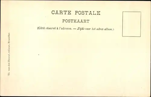 Ak Brüssel, Rue de la Regence