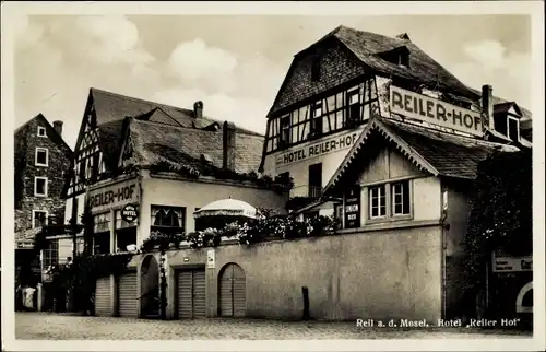 Ak Reil an der Mosel, Hotel Reiler Hof